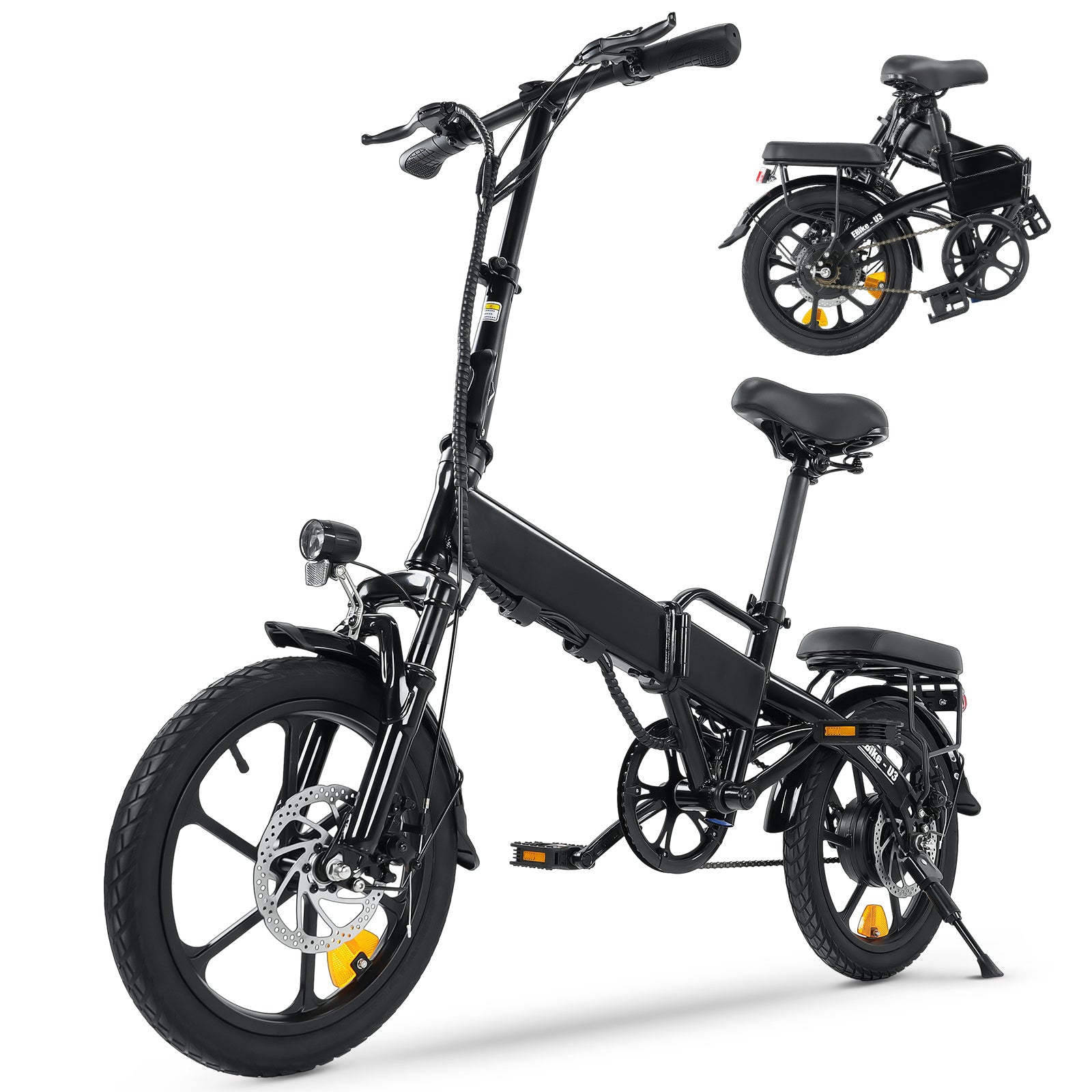 Isinwheel U3 electric bike – lightweight folding e-bike with 250W motor and compact design – Volt Ventures