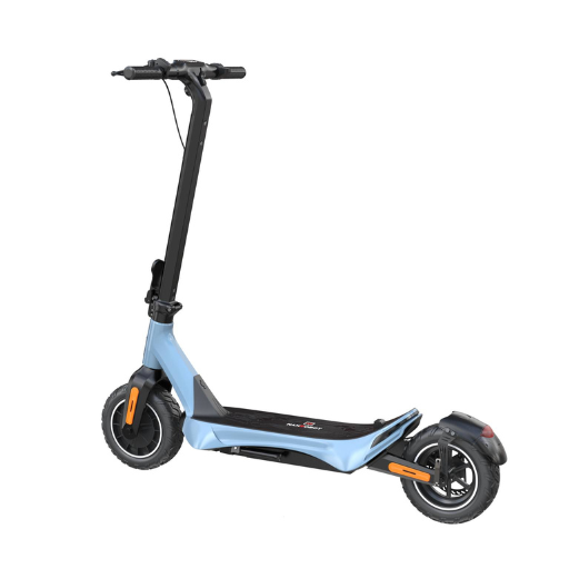 Nanrobot C1 blue electric scooter – powerful commuter e-scooter with suspension and LED lighting – Volt Ventures