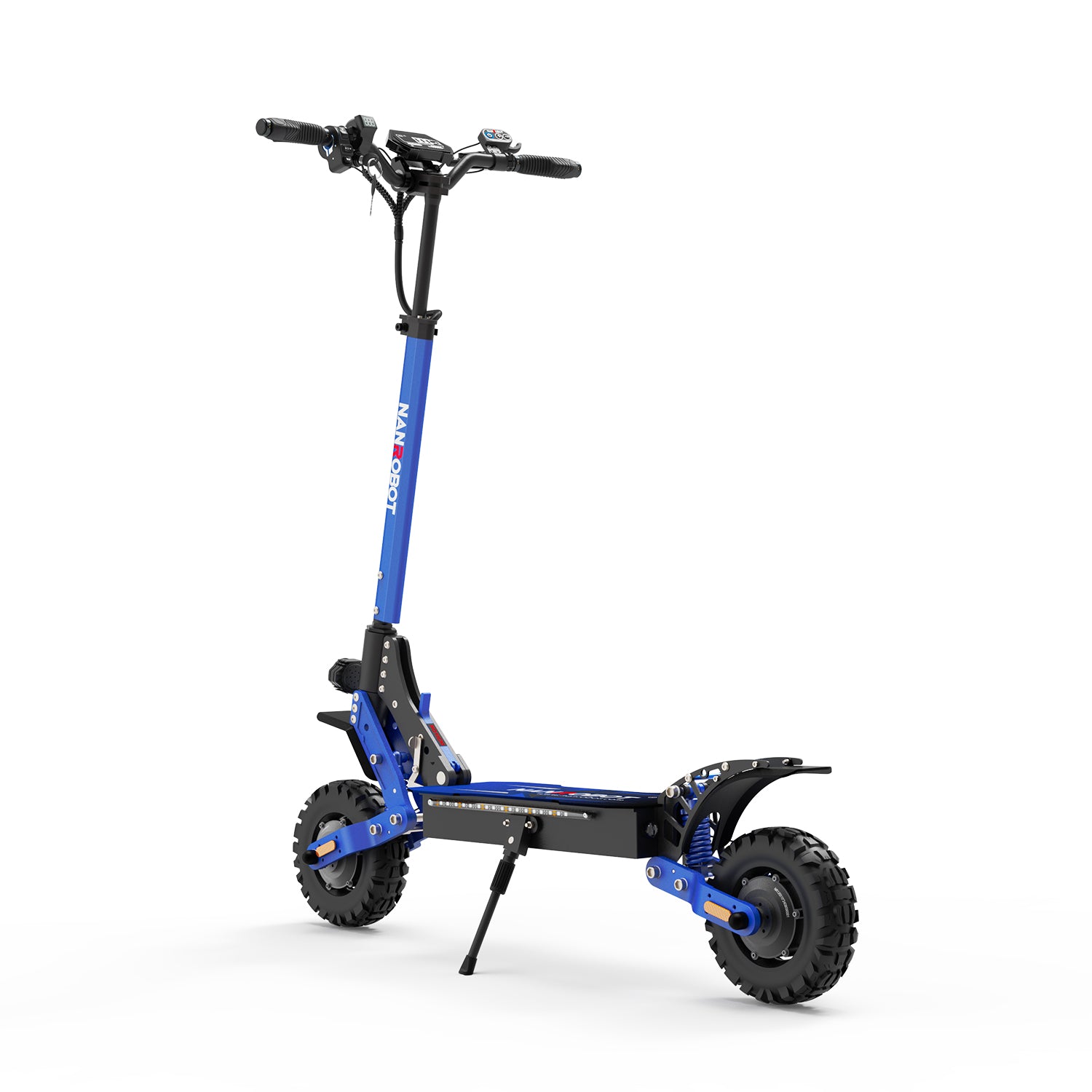 Nanrobot D4+ MAX electric scooter in blue – high-performance dual motor off-road e-scooter – Volt Ventures