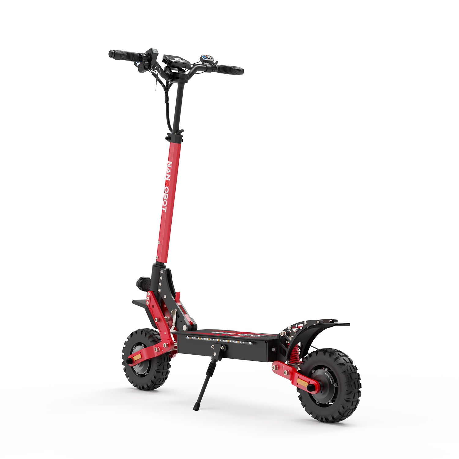 Nanrobot D4+ MAX electric scooter in red – high-performance dual motor off-road e-scooter – Volt Ventures