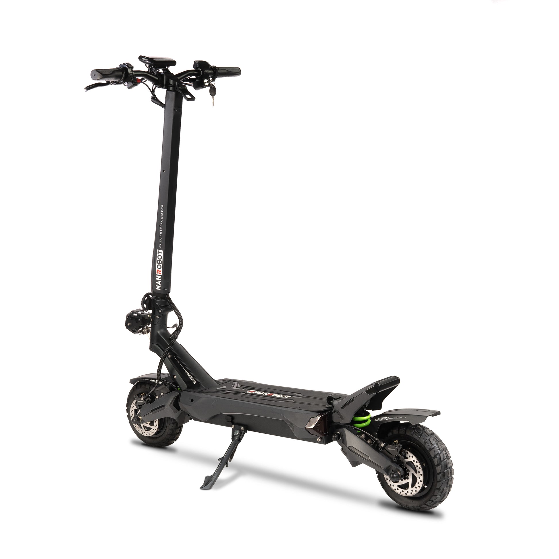 Nanrobot N6 electric scooter black and grey – high-speed dual motor e-scooter with full suspension and all-terrain tyres – Volt Ventures