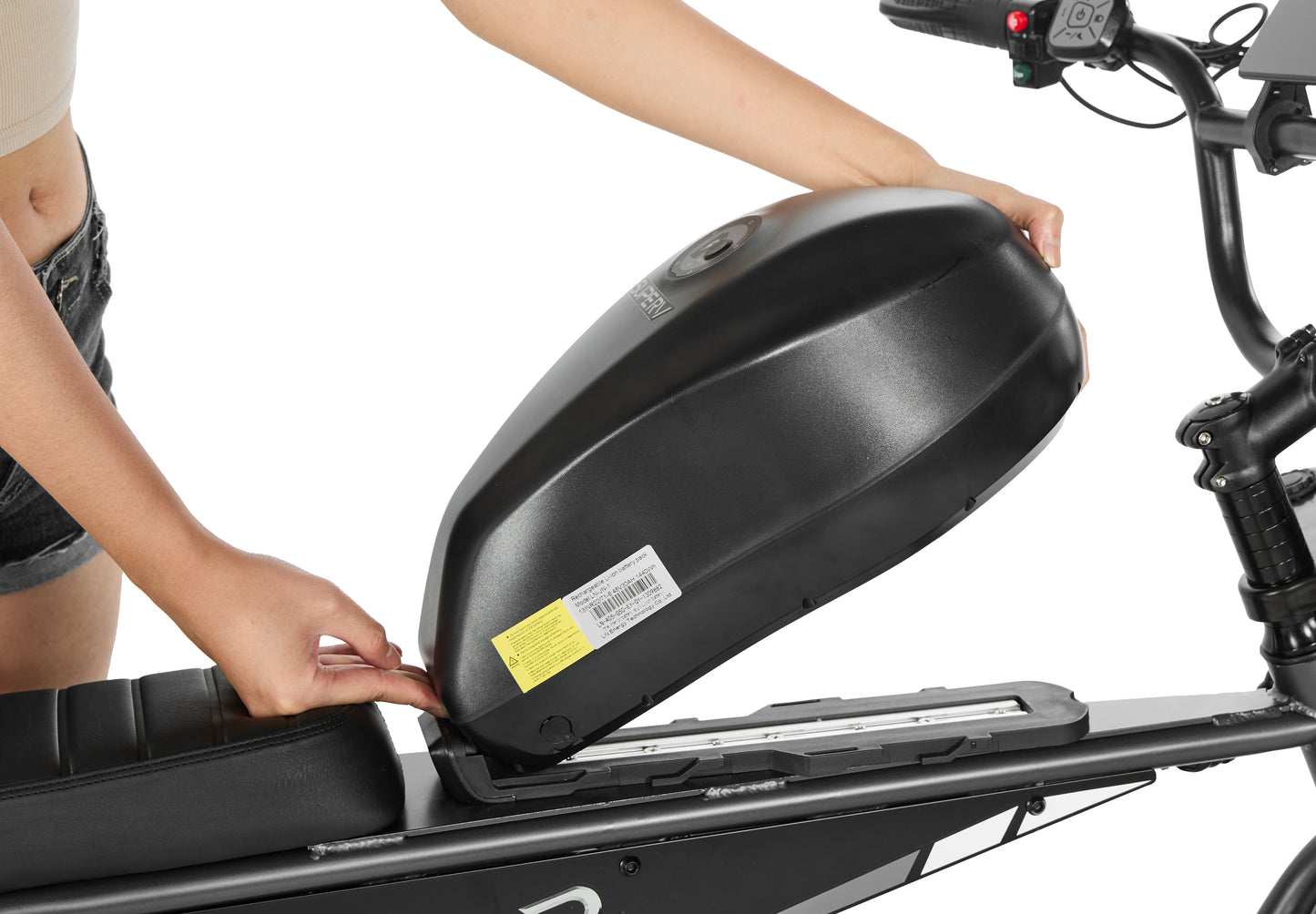 PIXAR SuperV Light Electric Bike – 500W, 48V 15.6Ah / 30Ah Option, UK Stock by Volt Ventures