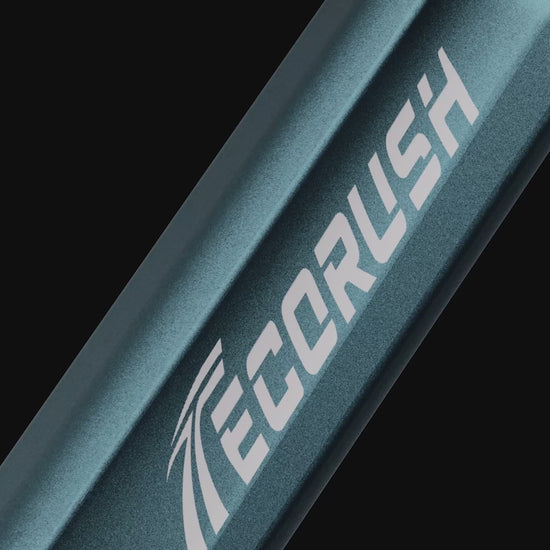 Ecorush R6 electric bike – all-terrain e-bike with suspension fork and high-capacity battery for UK riders