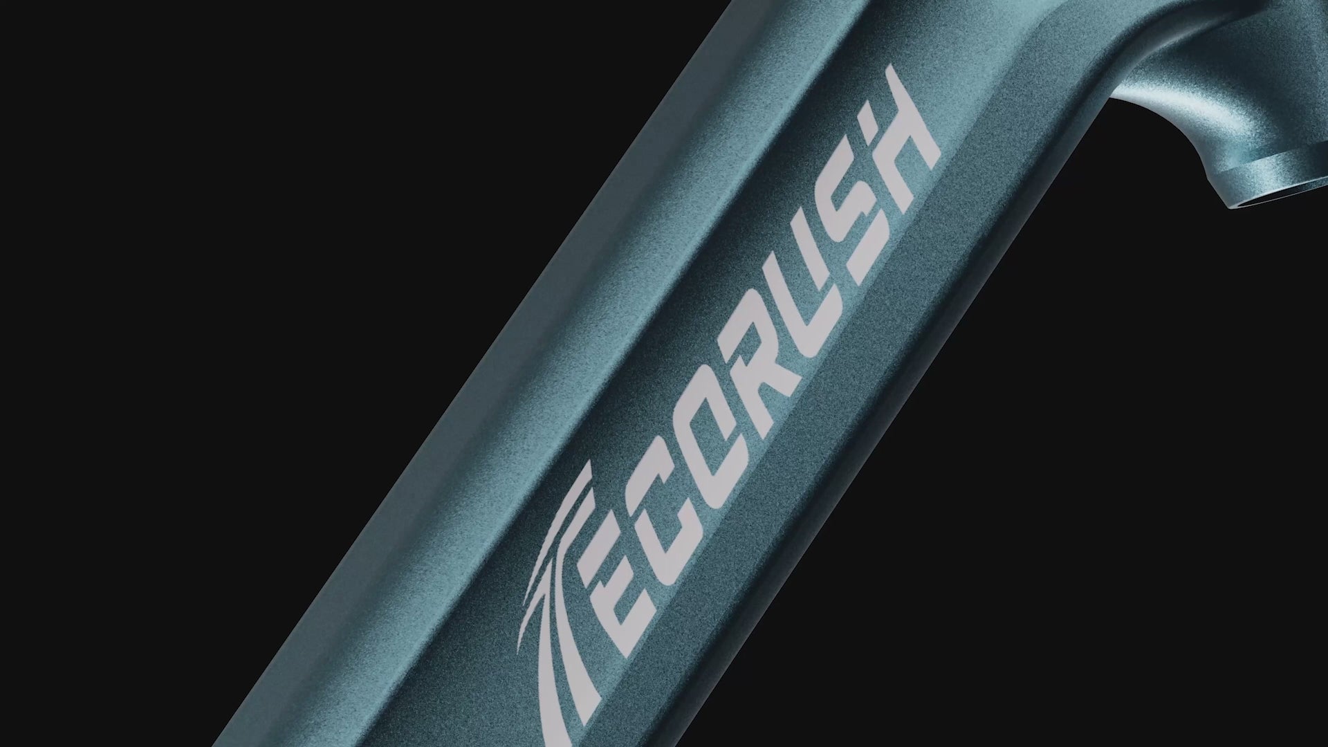 Ecorush R6 electric bike – all-terrain e-bike with suspension fork and high-capacity battery for UK riders