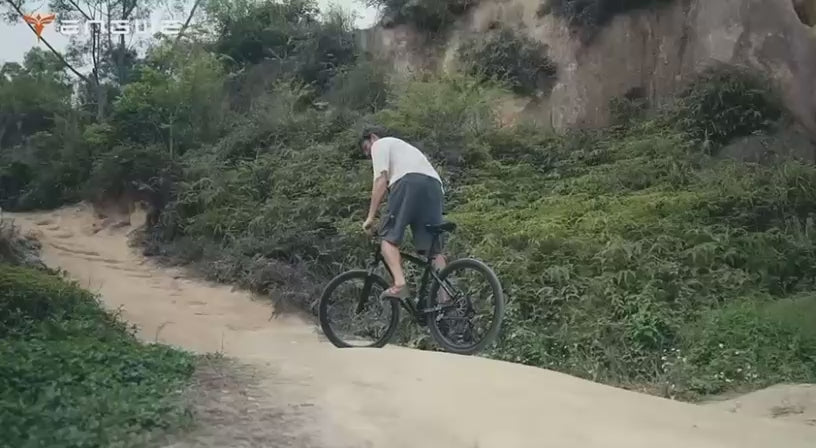 Engwe Engine Pro 2.0 electric bike product video showcasing fat tyres, foldable cargo design, and high-performance suspension – Volt Ventures