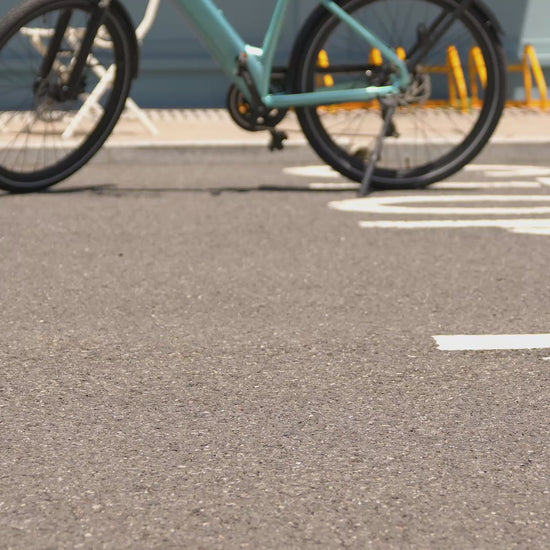 Qreate City Air electric bike promotional video showing comfortable city commuting, available from Volt Ventures UK