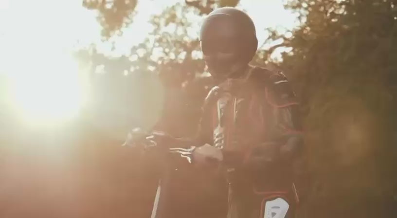 Nanrobot N6 electric scooter video highlighting premium off-road tyres, large battery, and stylish chrome finish – Volt Ventures