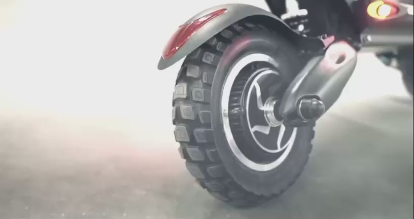 Nanrobot D6+ 2.0 electric scooter video showcasing seated configuration, high torque motors, and rugged all-terrain capability – Volt Ventures