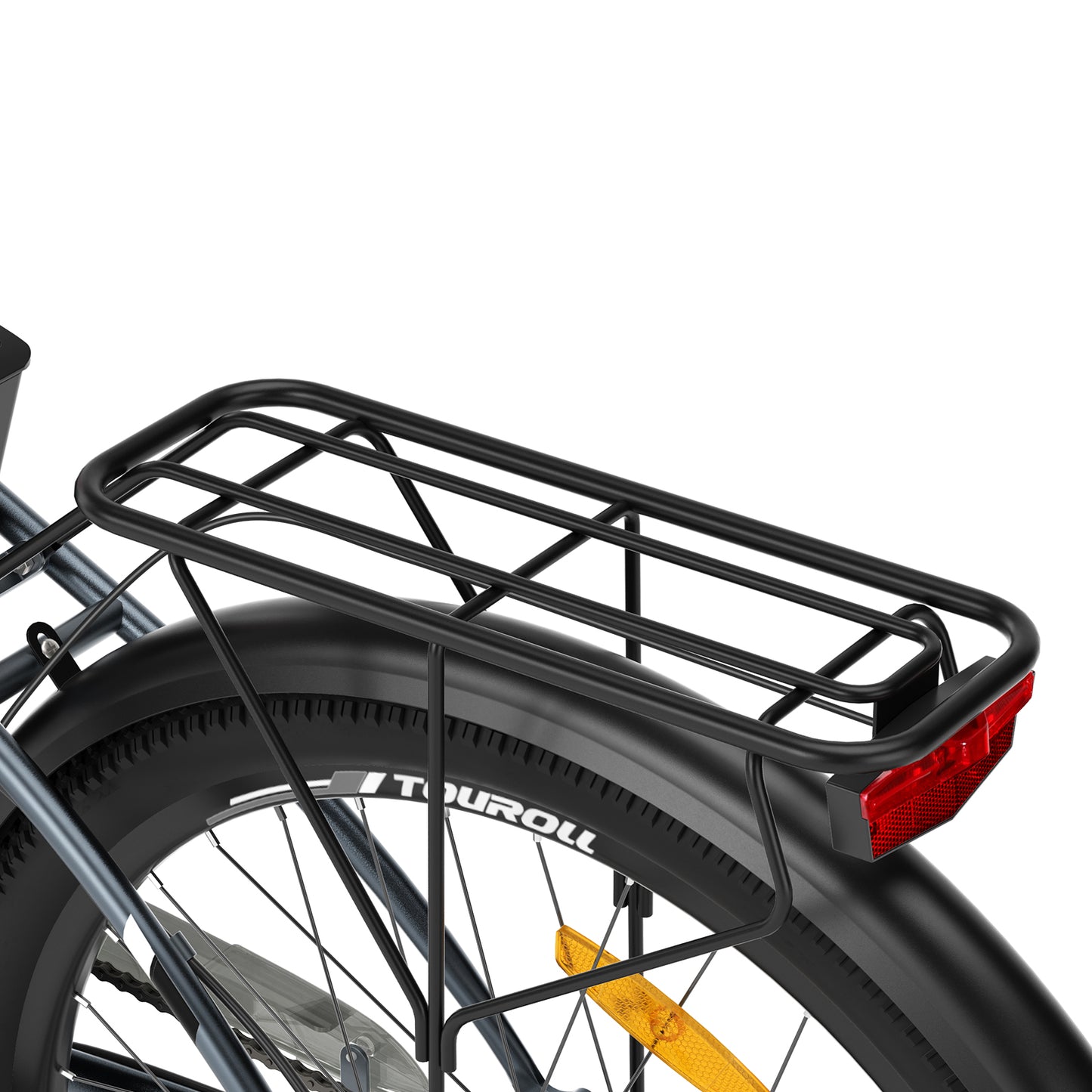 Touroll B1 step-through electric bike with low-frame design, front suspension, and long-range battery – Volt Ventures