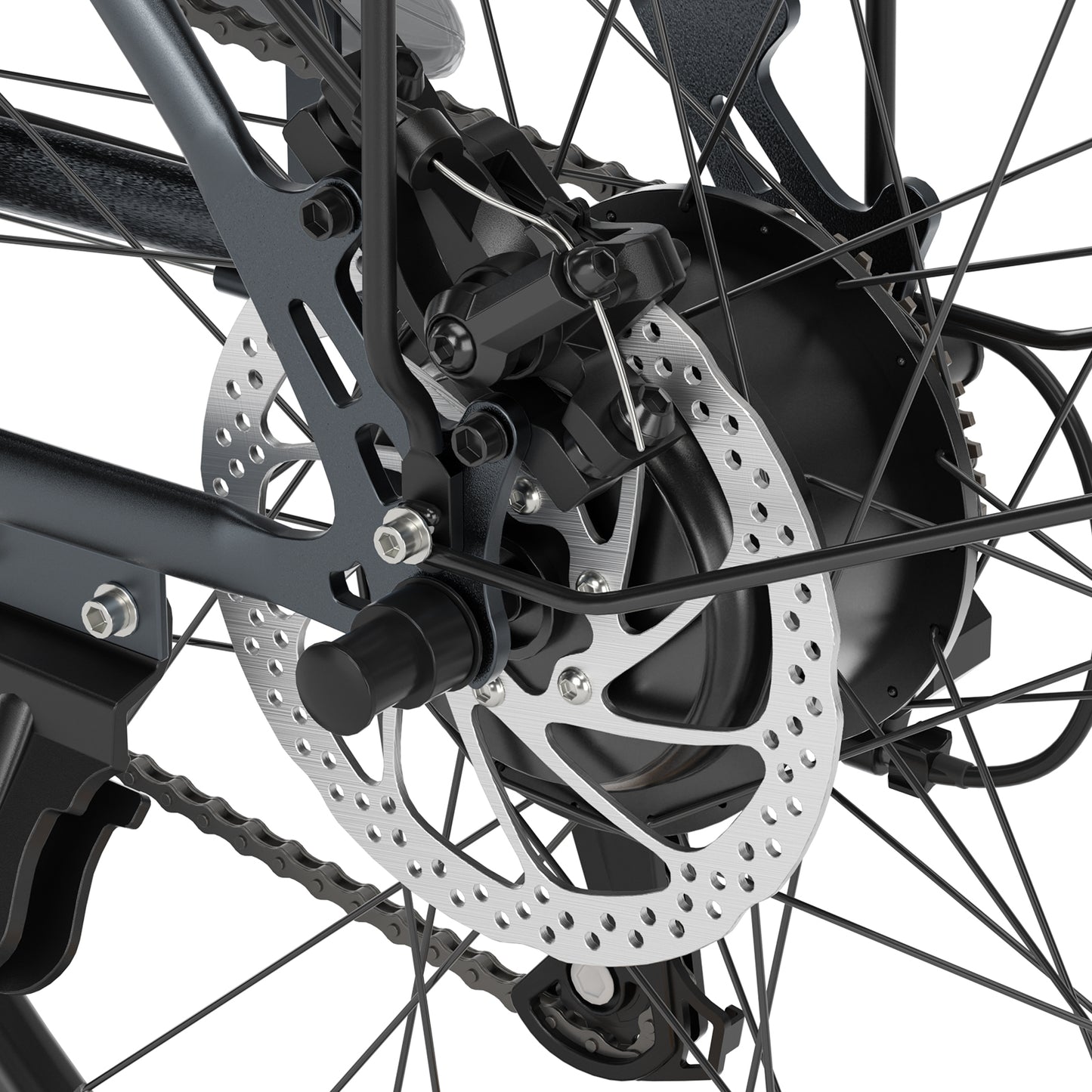 Touroll B1 step-through electric bike with low-frame design, front suspension, and long-range battery – Volt Ventures