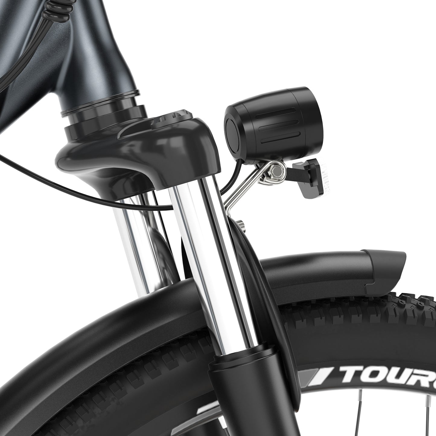 Touroll B1 step-through electric bike with low-frame design, front suspension, and long-range battery – Volt Ventures