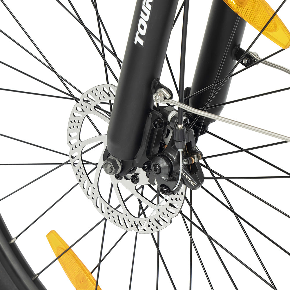 Touroll J1 Step-Through E-Bike – Low-Step Electric Commuter Bike, Blue, White Easy-Mount Frame, Volt Ventures UK