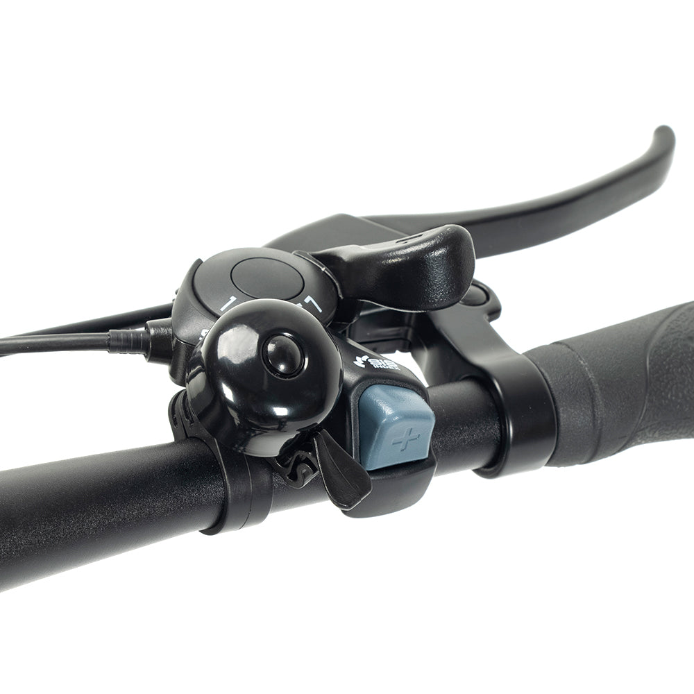 Touroll J1 Step-Through E-Bike – Low-Step Electric Commuter Bike, Blue, White Easy-Mount Frame, Volt Ventures UK