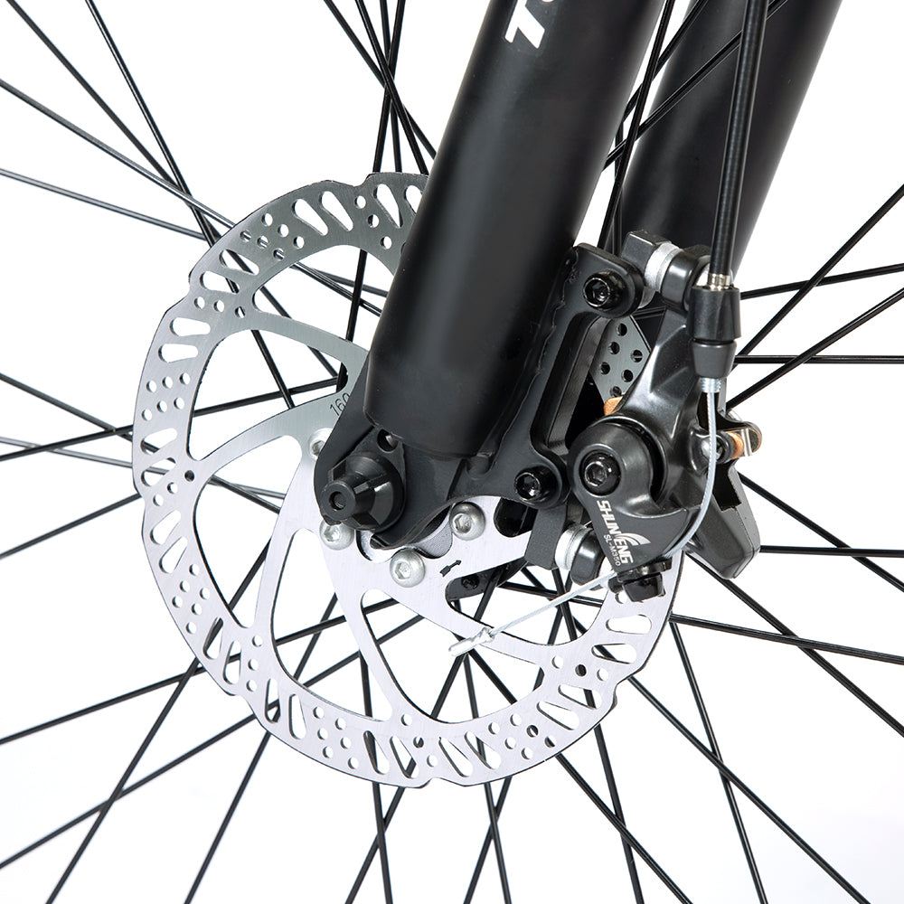 Touroll U1 26 inch electric mountain bike with lightweight frame and high-torque rear hub motor – Volt Ventures