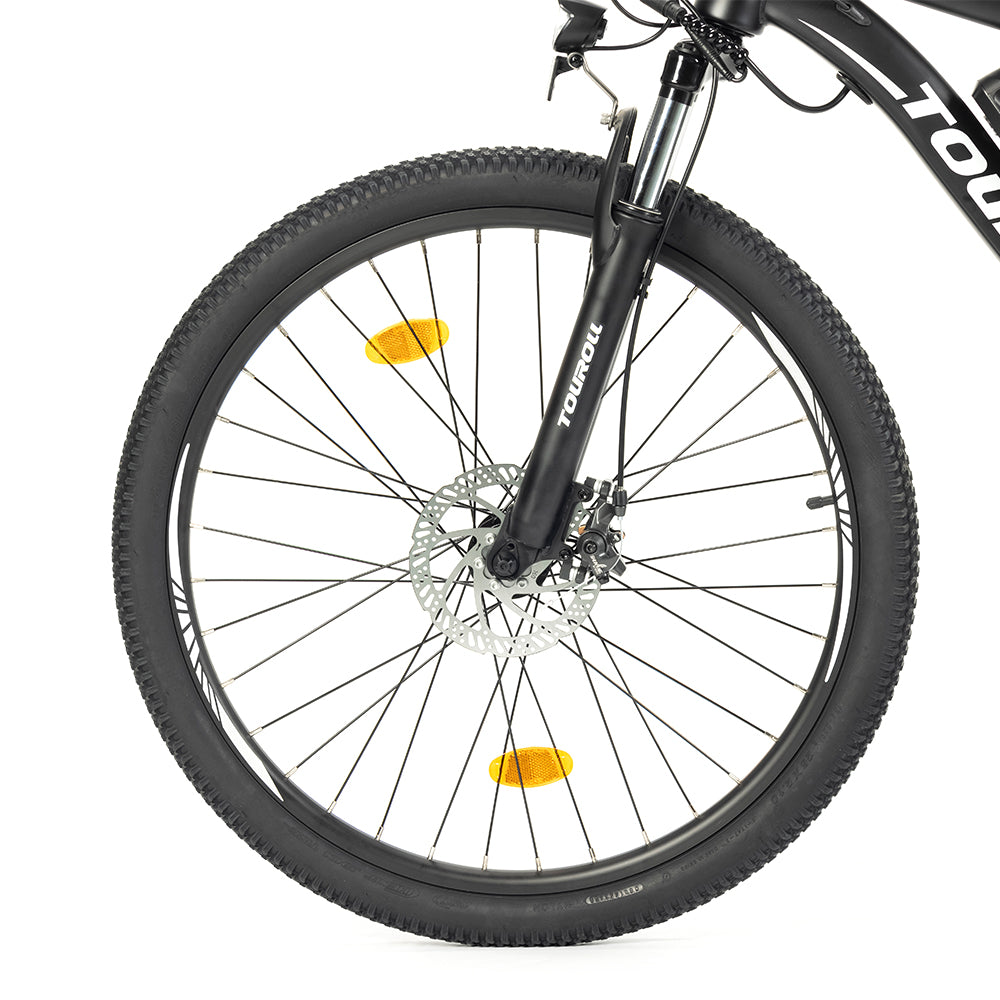 Touroll U1 26 inch electric mountain bike with lightweight frame and high-torque rear hub motor – Volt Ventures